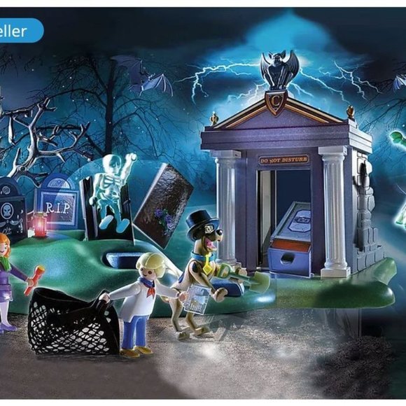 BRAND NEW / NEVER OPENED / Playmobil SCOOBY-DOO! Adventure in the Cemetery - Picture 2 of 5